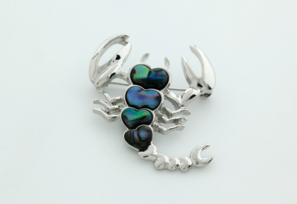 Брошь "Скорпион"