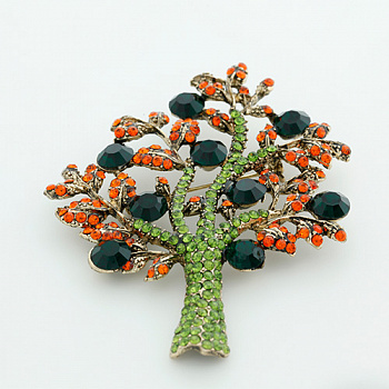 Брошь "Дерево"