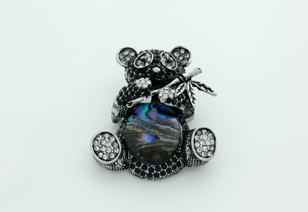 Брошь "Мишка"